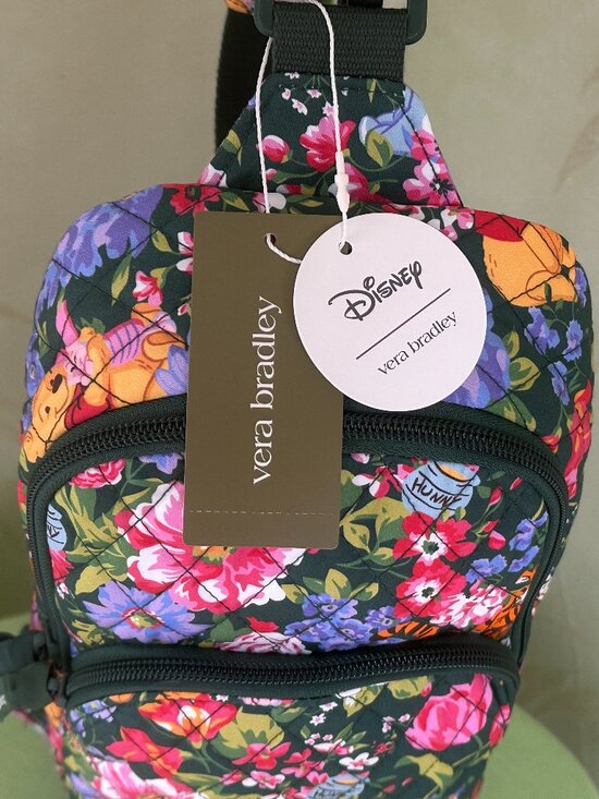 VERA BRADLEY X DISNEY WINNIE THE POOH LORMAN SLING BACKPACK:NWT SPRINGTIME #3 main image 13